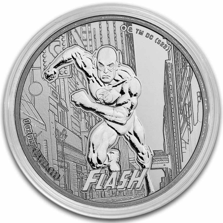 Samoa: DC Comics - The Flash 1 oz Silver 2023 Coin
