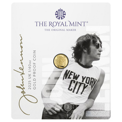 John Lennon 1/40 once d'or 2025 Proof