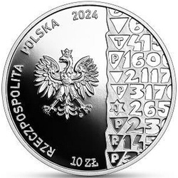 Ofiarom obozu koncentracyjnego Stutthof 10 zł Srebro 2024 Proof