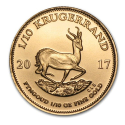 Krugerrand 1/10 uncia arany 2017