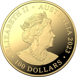 Australia's Most Dangerous: Box Jellyfish 1 oz Gold 2023
