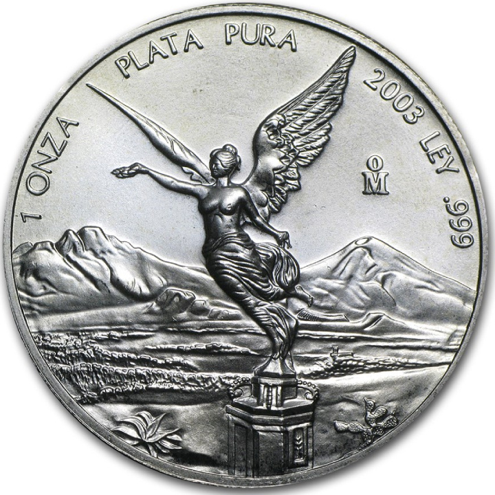 Libertad mexicaine 1 once d'argent 2003
