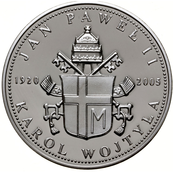 Medaile Jan Pavel II - VII Pouť do Polska 5-17.06.1999 Stříbro  proof + certifikát