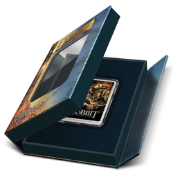 Niue : The Hobbit Poster - The Desolation of Smaug coloré 1 once d'argent 2023 Proof