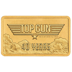 40 Years of Top Gun 1 g Gold Bar Coin 2026