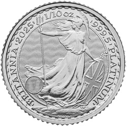 Britannia 1/10 uncji Platyny 2025