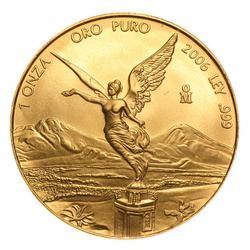Mexican Libertad 1 uncja Złota 2006