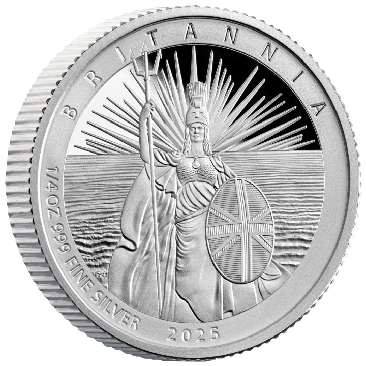 6 darabos Britannia ezüst 2025 Proof érmék