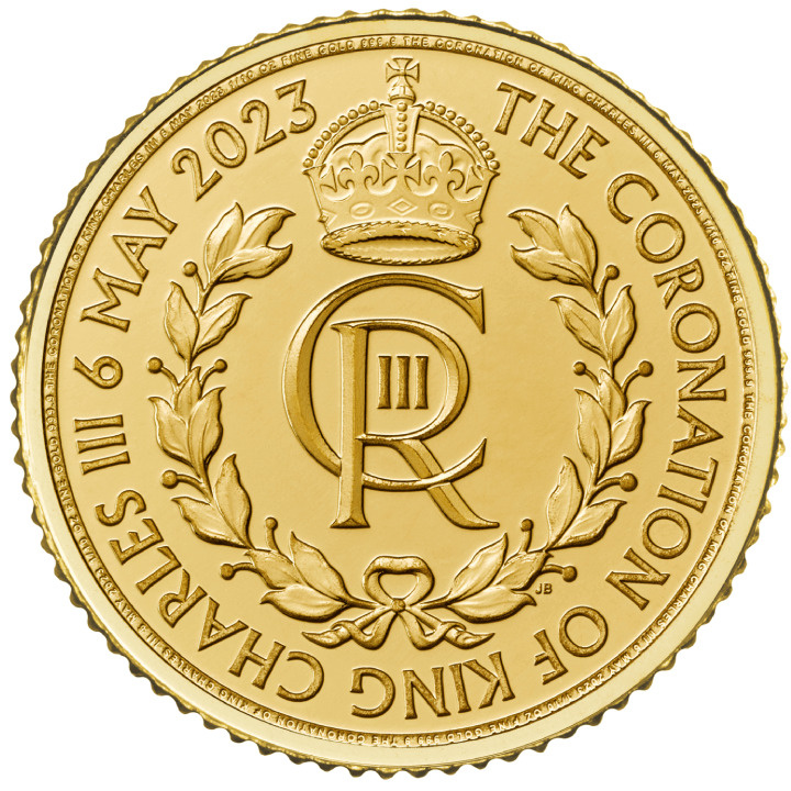 Coronación de Su Majestad el Rey Carlos III 1/4 oz Oro 2023