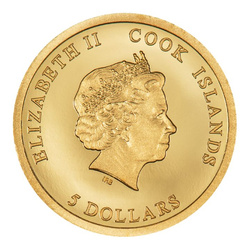 Islas Cook: Big City Lights - Sydney 0.5 gramos Oro 2023 Proof