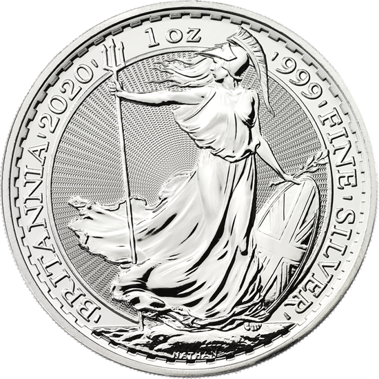 Britannia 1 uncja Srebra 2020