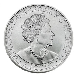 St Helena Una and the Lion 1 oz Silber 2022