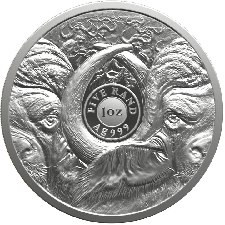 Srebrna Moneta Big Five III: Buffalo 1 uncja Srebra 2026 (w karcie)