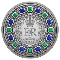 Canada: La corona imperiale dello Stato $20 Argento 2022 Proof