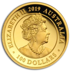 Łabędź 1 uncja Złota 2019 Proof