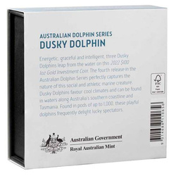 Dusky Dolphin 1 unce zlata 2022