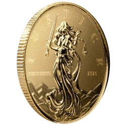 Gold Coin Scottsdale Mint: Lady Justice 1/10 oz Gold 2026
