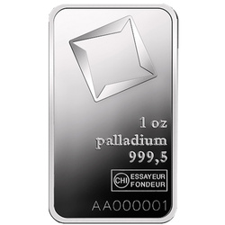 Valcambi 1 oz Pallad Bar