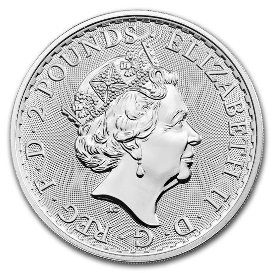 Britannia 1 uncja Srebra 2019 PAKIET 100 SZTUK