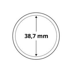 Capuchón de plástico para monedas de 2 onzas de la serie Bestias de la Reina / Tudor Piezas sueltas