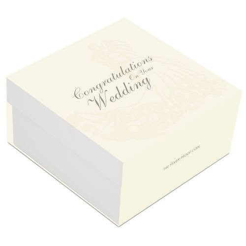 Wedding coloured 1 oz Silber 2021 Proof