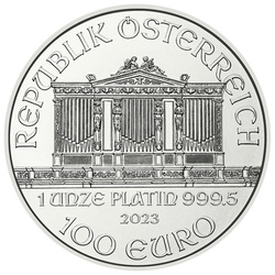 Philharmonique de Vienne 1 once de platine 2023