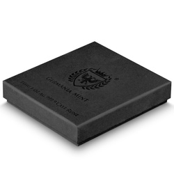 Lingot Germania Mint : Runes - Fehu coloré 1 once d'argent finition antique