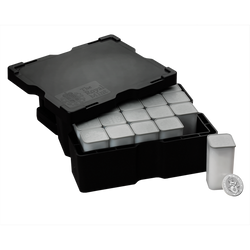 Bestias de la Reina: Mortimers León Blanco 2 onzas 2020 Plata