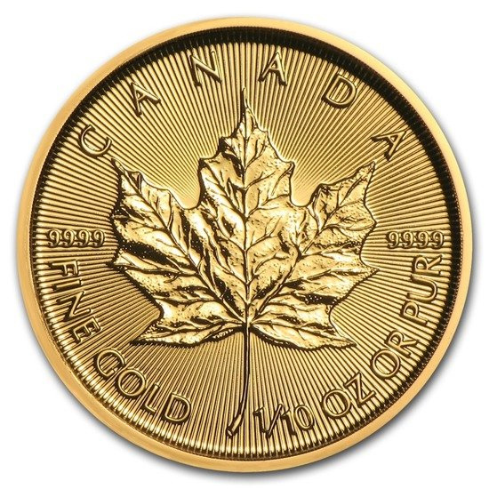 Maple Leaf 1/10 oz Gold 2019