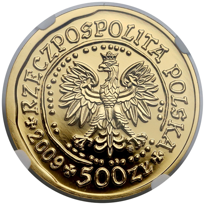 Orzeł Bielik 1 uncja Złota 2009