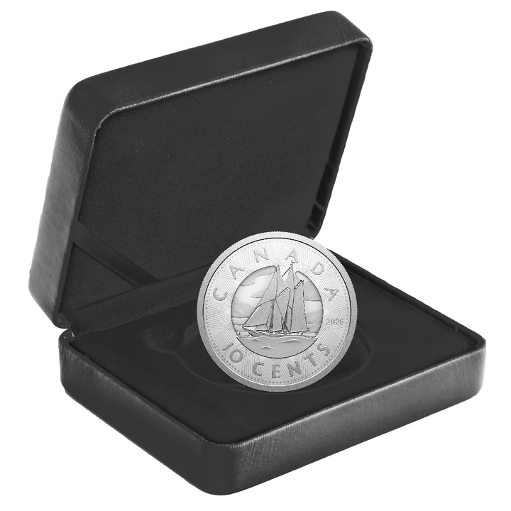Canada Multilayered Bluenose 10 cenți argint 2026 Proof