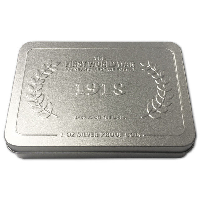 Back from the Brink 1 oz Plata Prueba de 2018