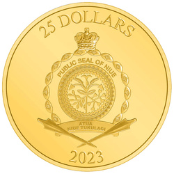 Niue: DC Comics - Superman 85th Anniversary 1/4 oz Gold 2023 Proof