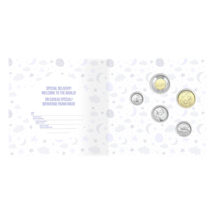 Canadian Baby 6 Coin 2025 Set