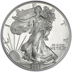 American Eagle 1 oz Silber 2003