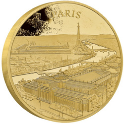 Vues urbaines : Paris 1000 grammes d'or 2024 Proof