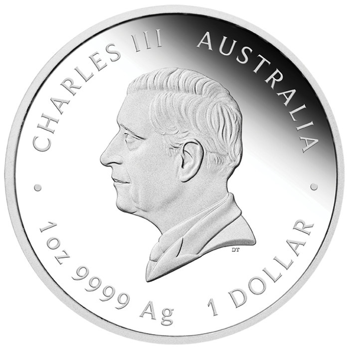 Srebrna Moneta Perth Mint: Lunar III - Rok Kozy 1 uncja Srebra 2027 Proof