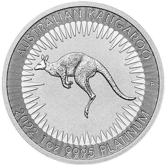 Australisches Känguru 1 oz Platin 2022