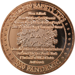 COVID-19 Safety Tips 1 ounce of copper