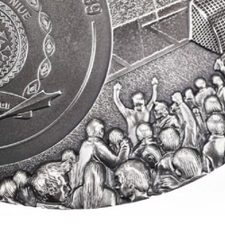Niue Talent – Robert Lewandowski Weg zu den Träumen 1000 g Silber 2022 High Relief