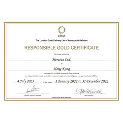 Lingotto Heraeus 1000 grammi d'argento LBMA GD Refiner