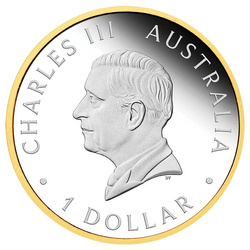 Perth Mint: 40° anniversario dell’Australian Nugget dorata 1 oncia Argento 2026 Proof