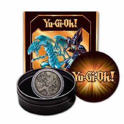 Niue: Yu-Gi-Oh! Game Flip - 25. rocznica 1 uncja Srebra 2023 Antiqued Coin