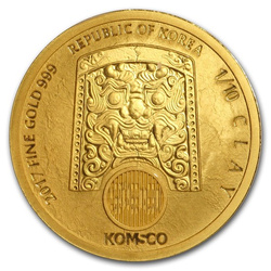 ZI:SIN Gallus 1/10 oz Gold 2017