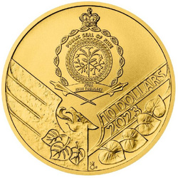 Niue: Czech Lion 1/4 uncji Złota 2023