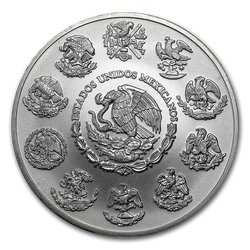 Déesse mexicaine de la liberté 2 onces d'argent 2008