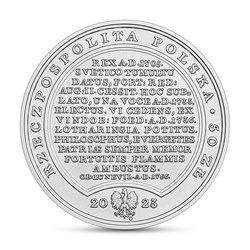Treasures of Stanisław August - 50 PLN Stanisław Leszczyński Silber Coin