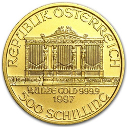 Vienna Philharmonic 1/4 oz Gold 1997