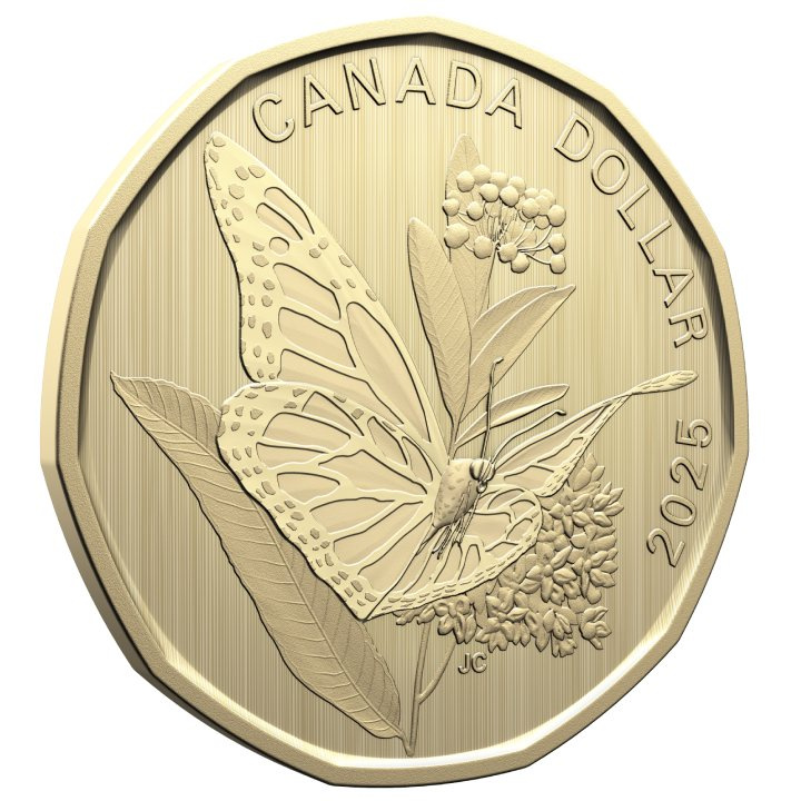 Set Canada Conservation Stories Monarch Butterfly 6 monede 2025 Specimen