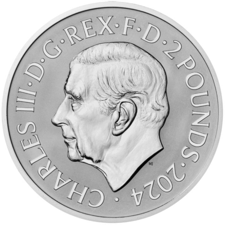 III. Károly király koronázása 5 uncji Srebra 2023 Proof